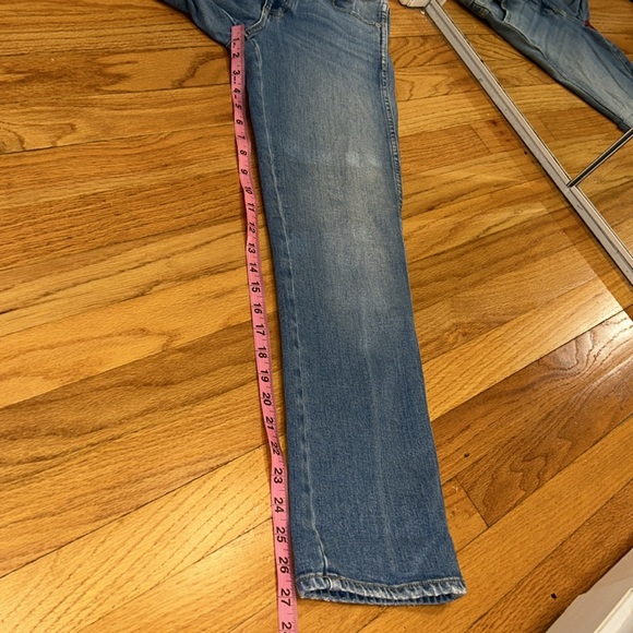 ✨ AMO Denim ✨ Chloe Crop Jeans Forever Young Wash Size 26 $278 - Picture 14 of 15